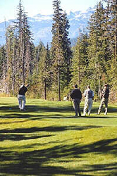 Golfing at Whistler