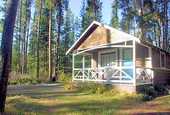 Cabin at Johnston Canyon Resort